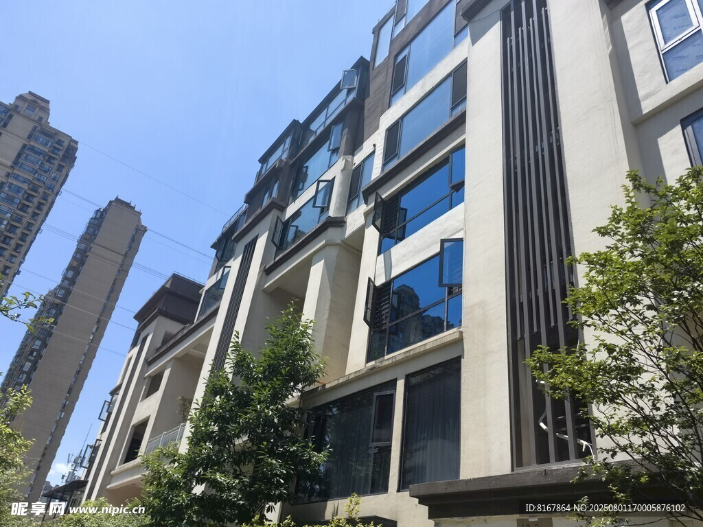 现代风格高层住宅建筑