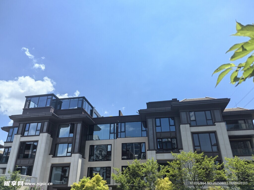 现代风格多层住宅建筑