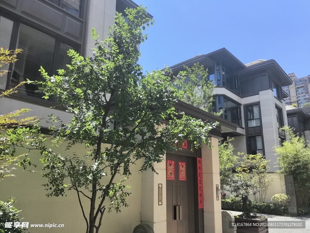 现代风格住宅区景观