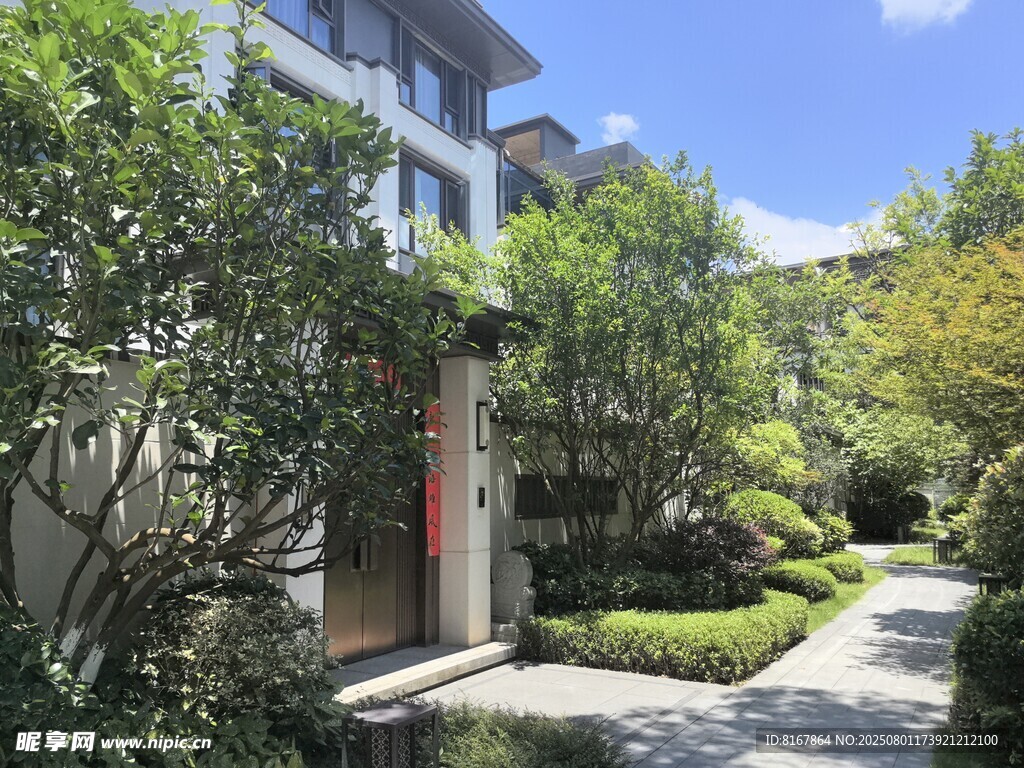 优雅庭院住宅景观
