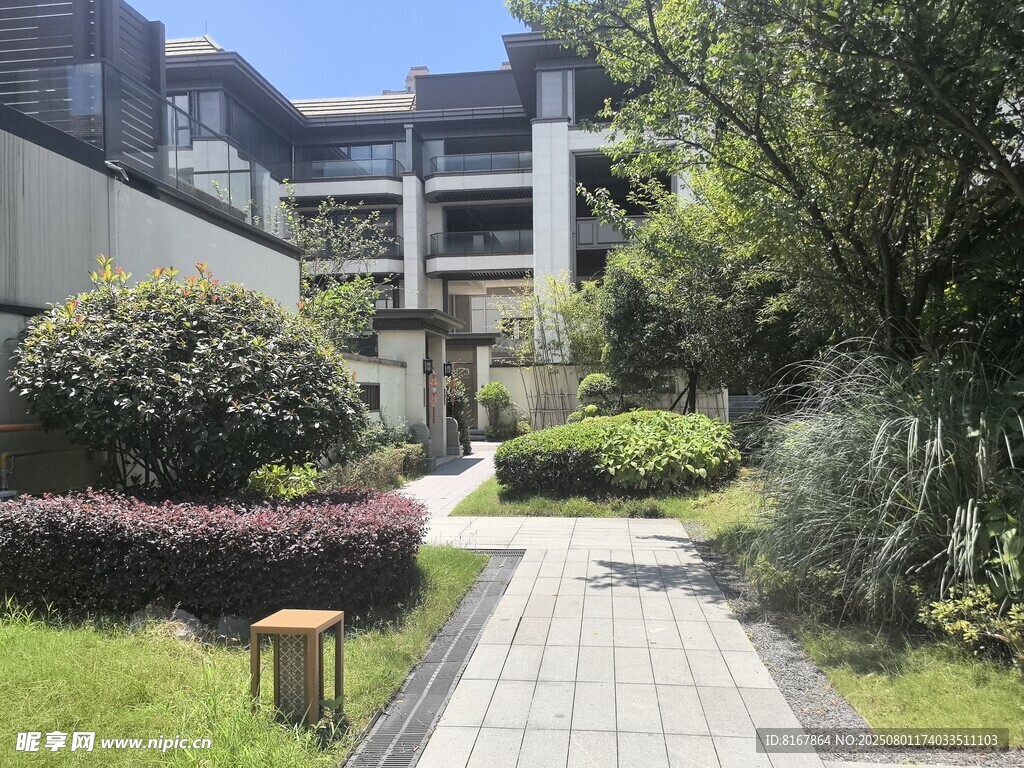 现代小区优美园林景观