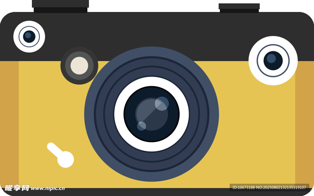 复古风格相机图标