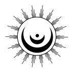 阴阳太阳图案 复古花纹