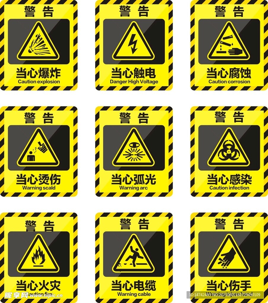安全警示牌