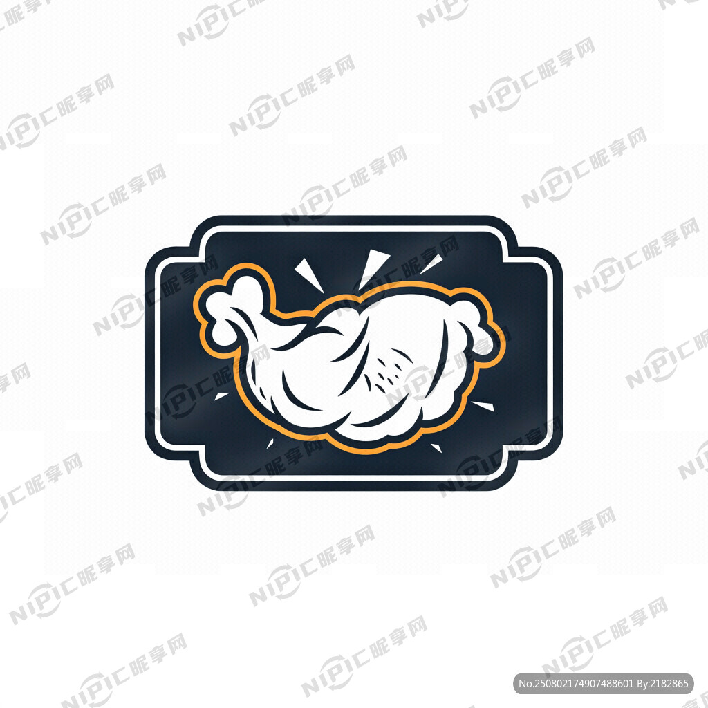 招牌手撕鸡标志需要有特色一眼看