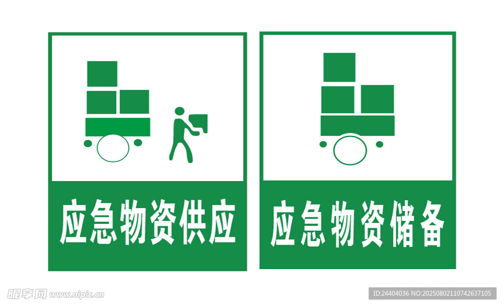 应急物资供应与储备标识