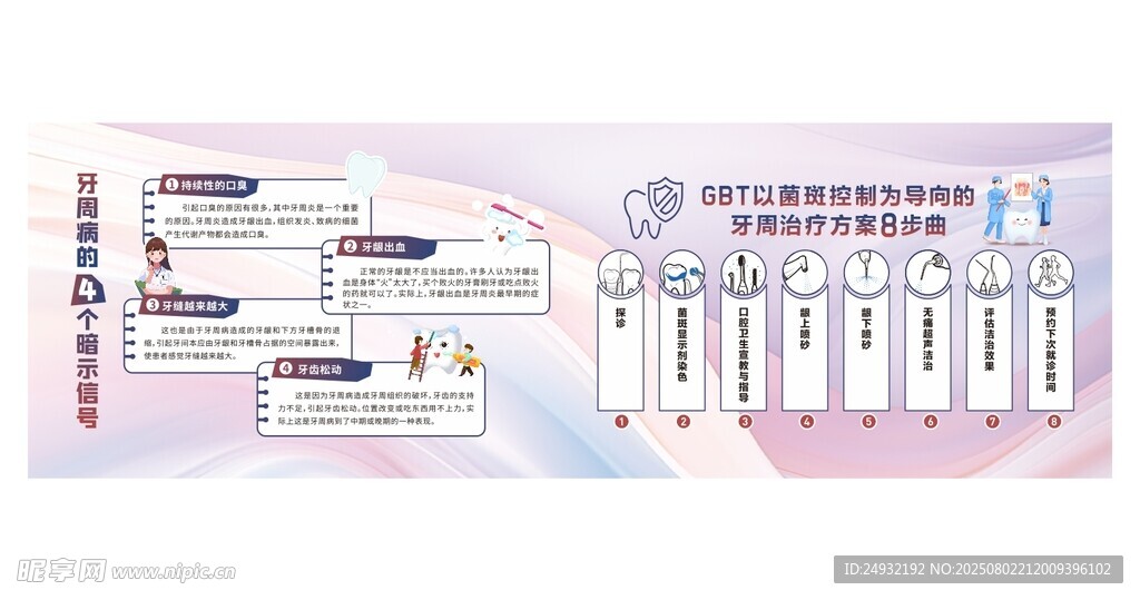 牙周病的4个暗示信号