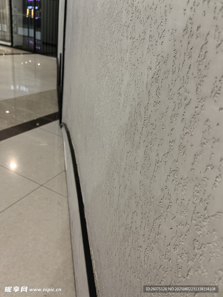 灰白纹理墙面