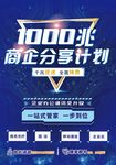 1000兆企商分享计划海报