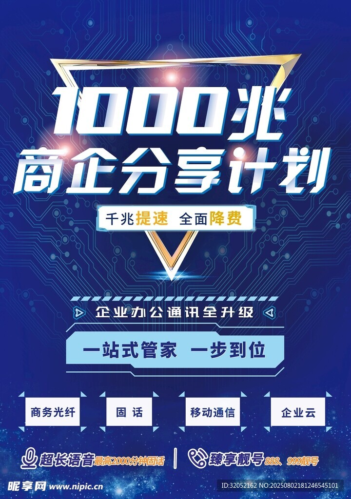 1000兆企商分享计划海报