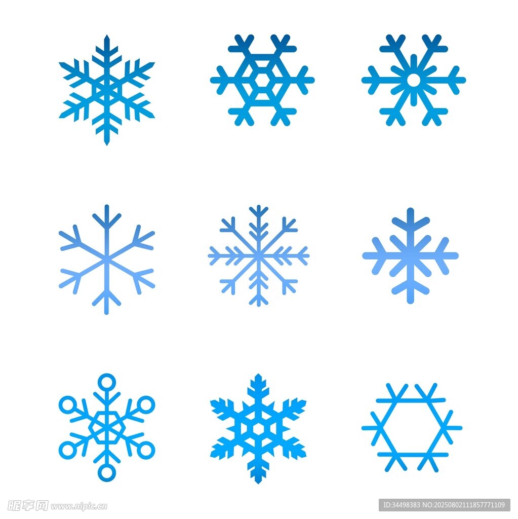 雪花素材