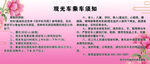 樱花季赏花须知  观光车须知