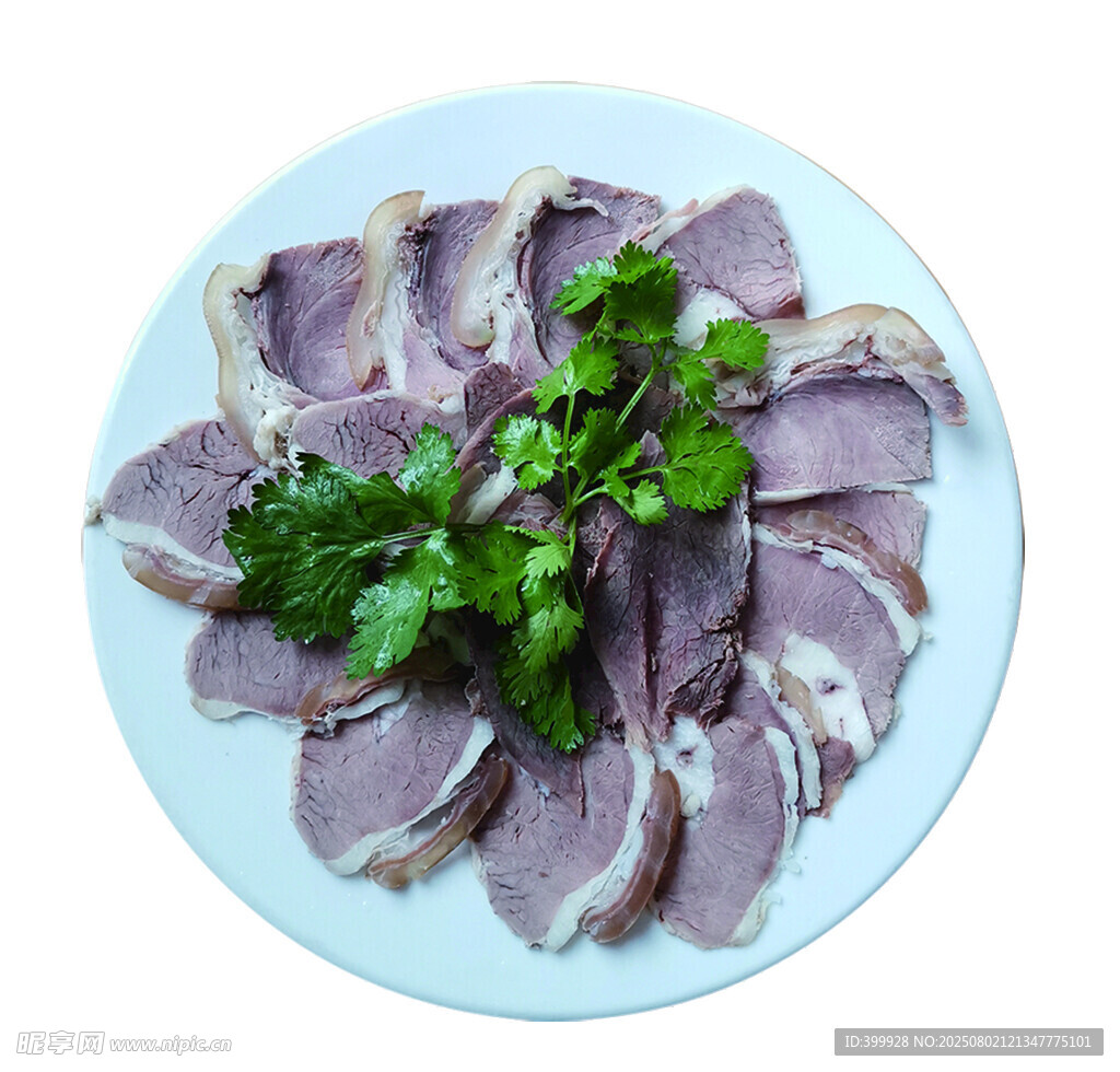 羊肉片美味切盘羊肉