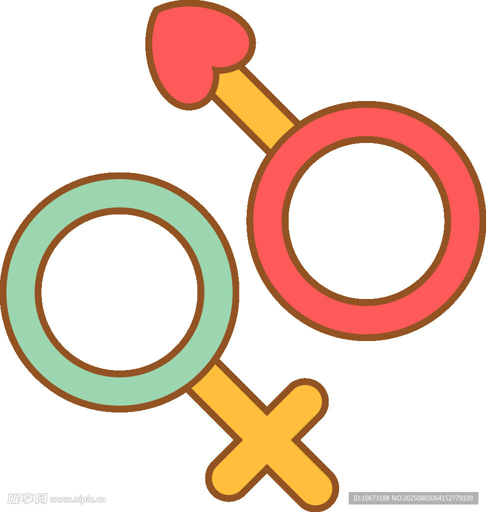 男女性别符号图标