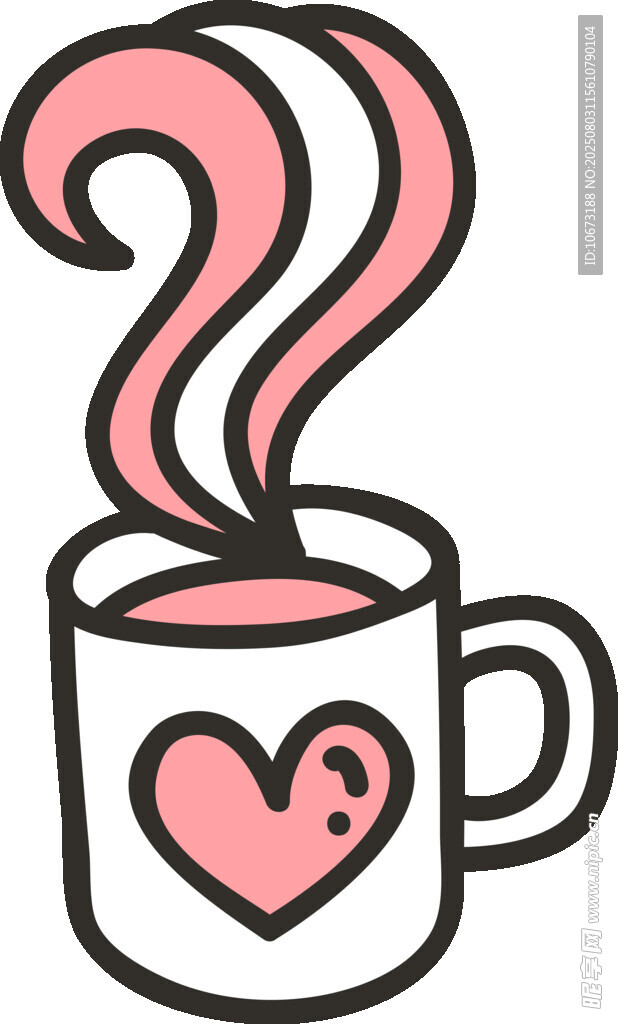 爱心咖啡杯