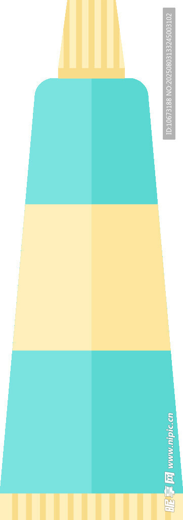 彩色条纹瓶装物品