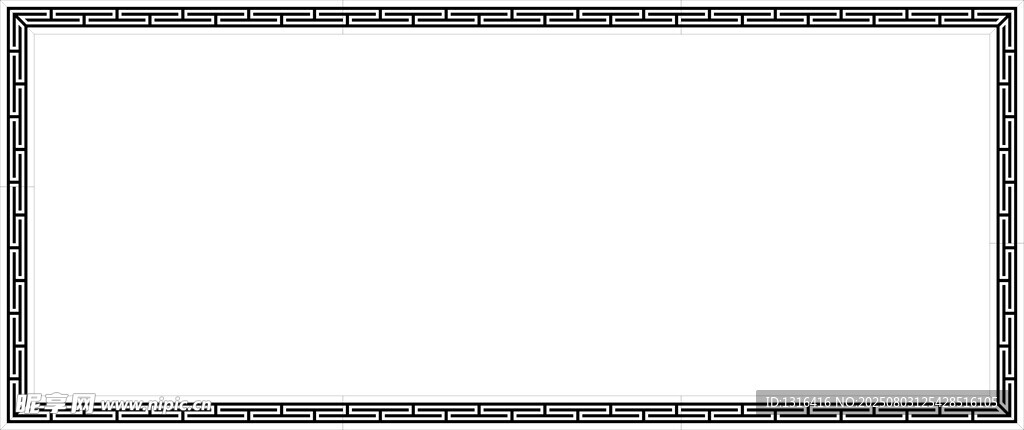 石雕万字框花边
