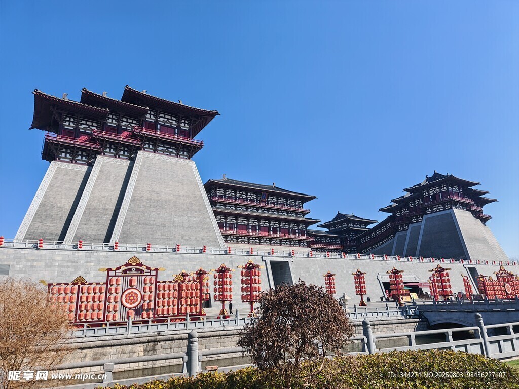 洛阳应天门古建筑景观