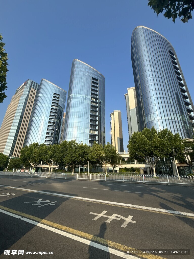 城市现代化高楼景观