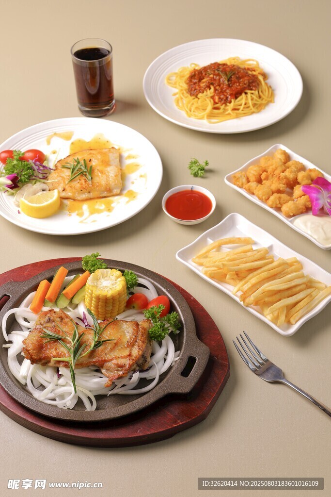 西餐美食拼盘