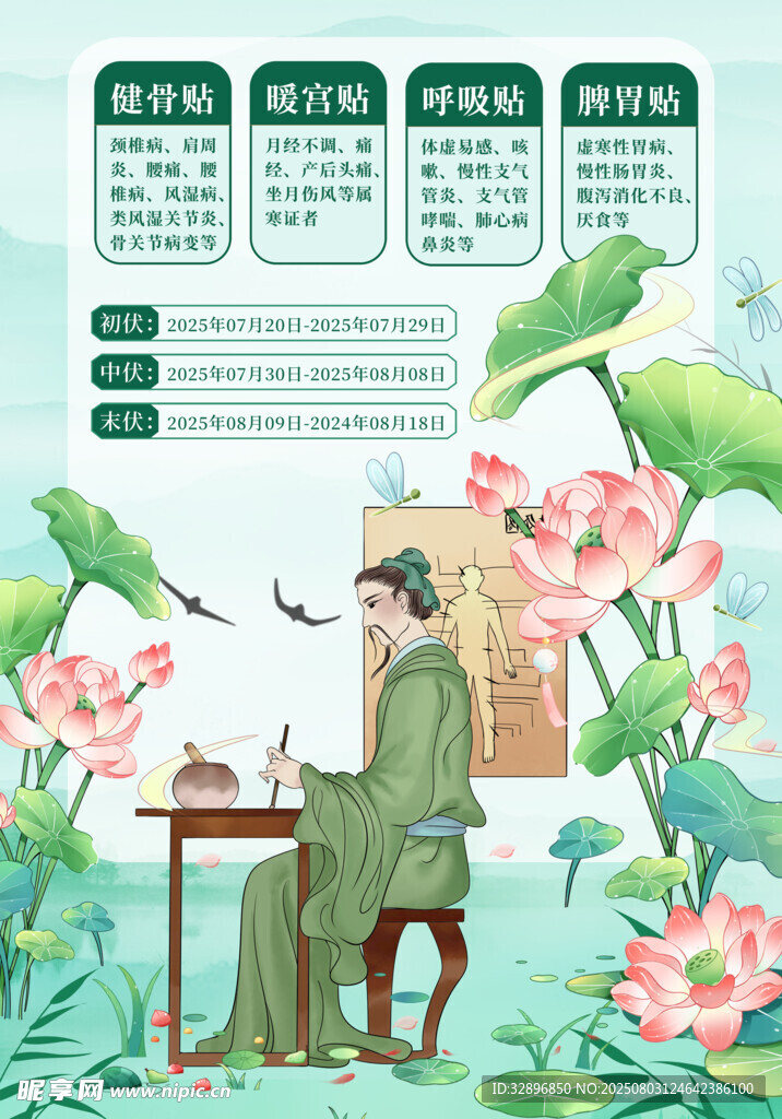 荷花背景