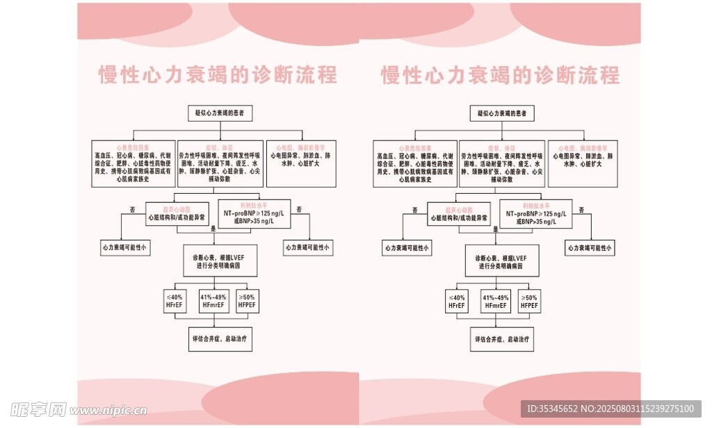 慢性心力衰竭的诊断流程
