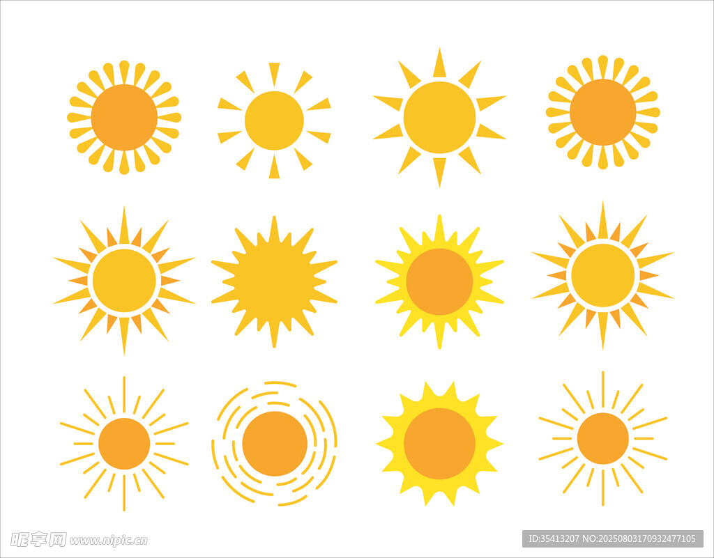 太阳图案