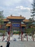 中式古建筑牌坊景观