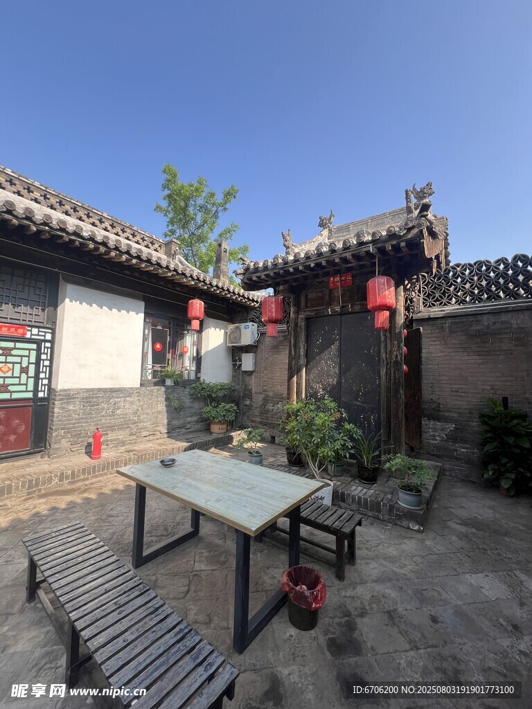 中式庭院  静谧古朴景致