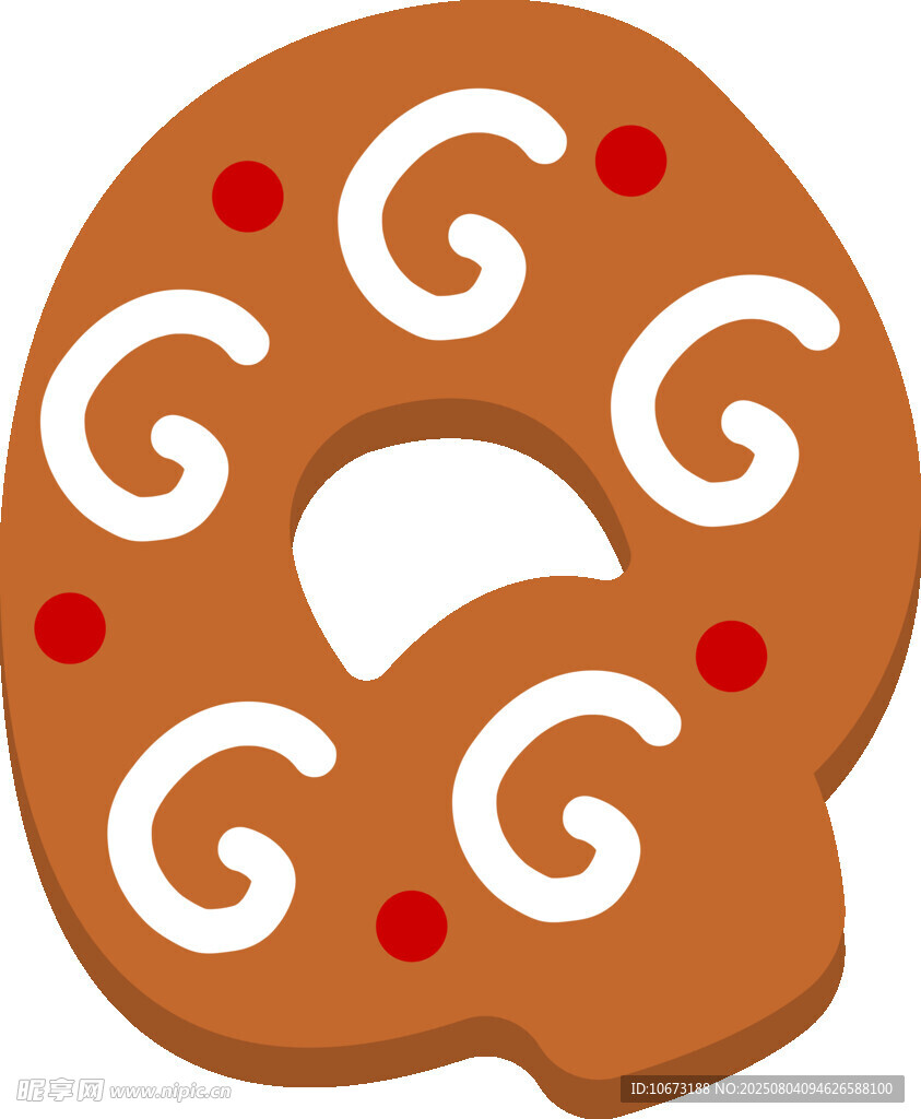 姜饼字母G