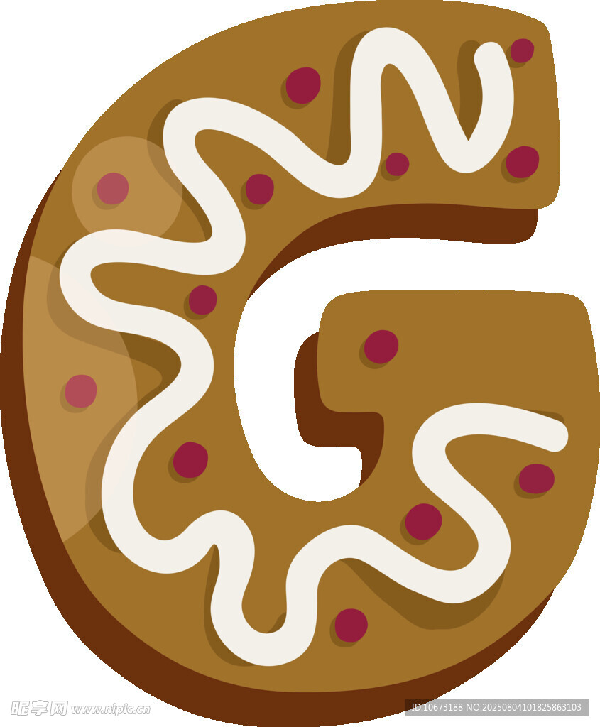 姜饼字母G
