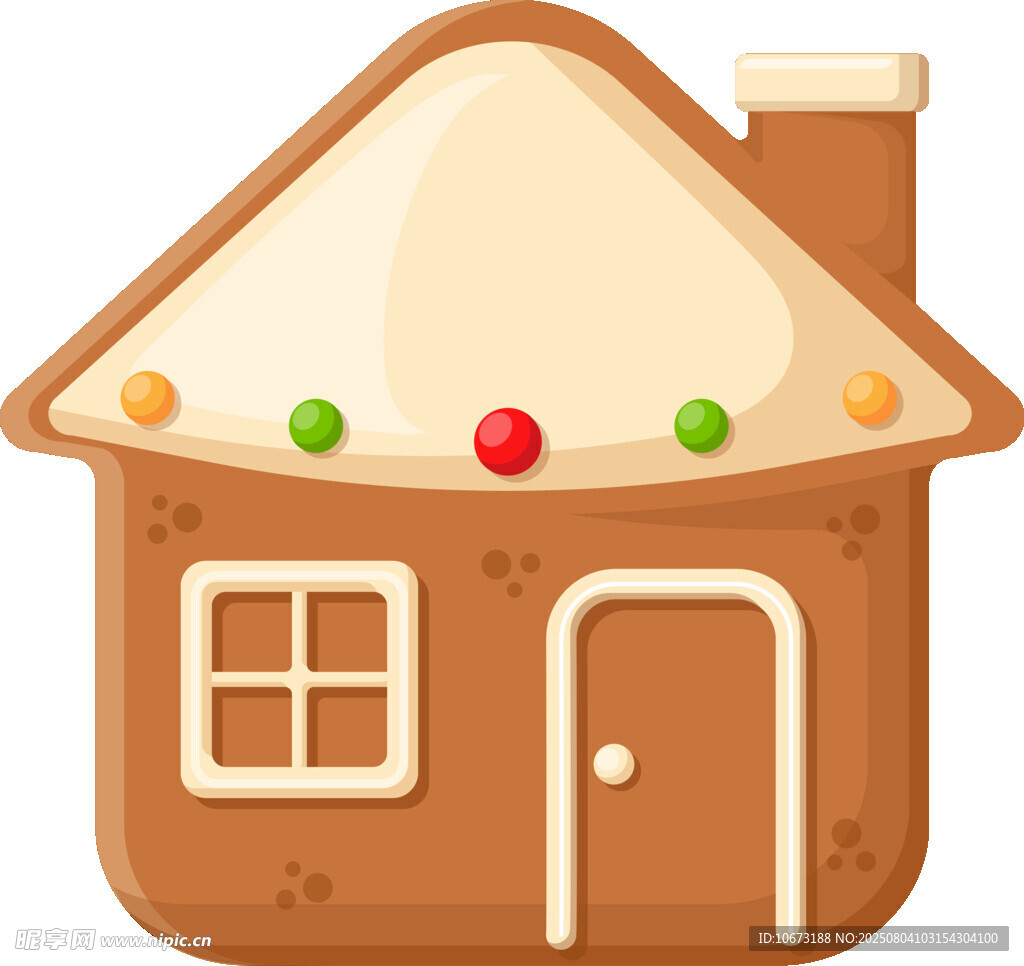 可爱姜饼屋造型卡通小屋