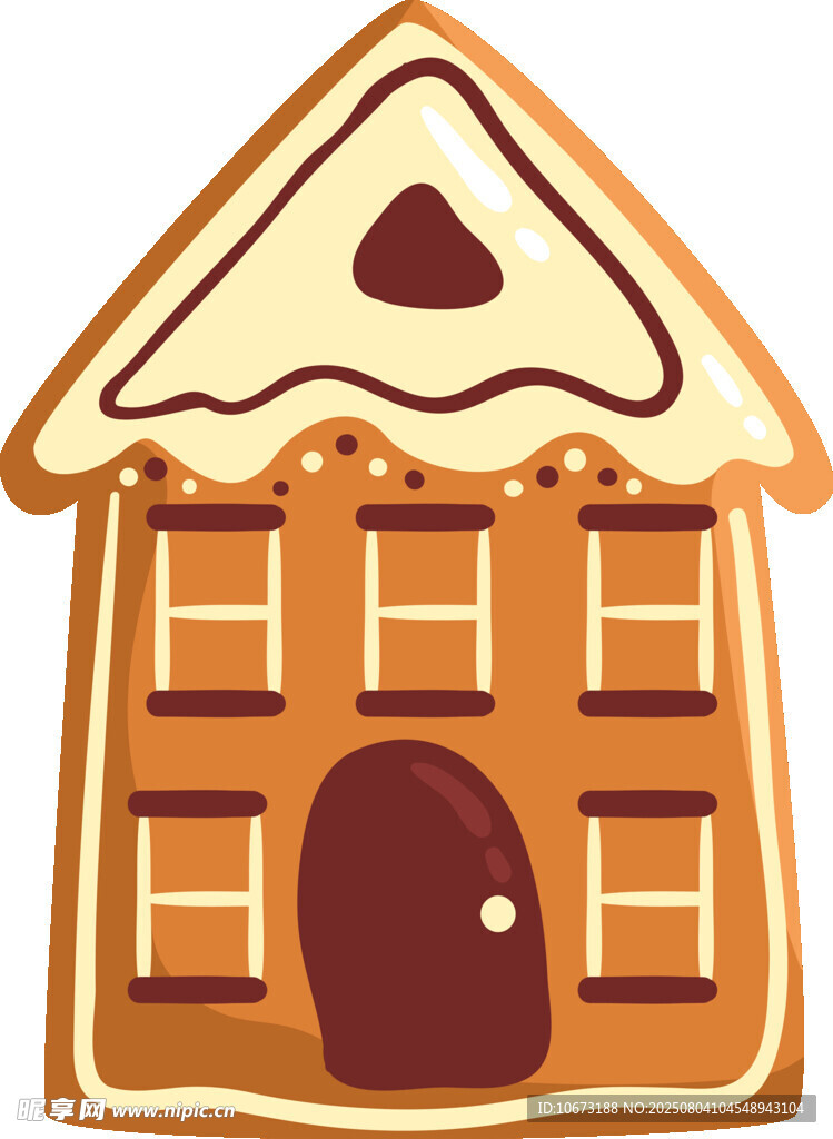 姜饼屋插画