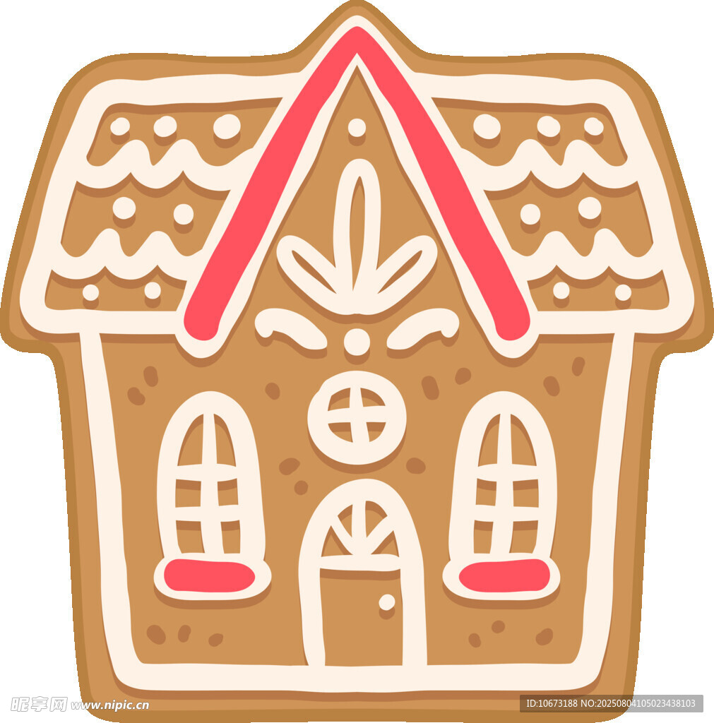 姜饼小屋图案设计
