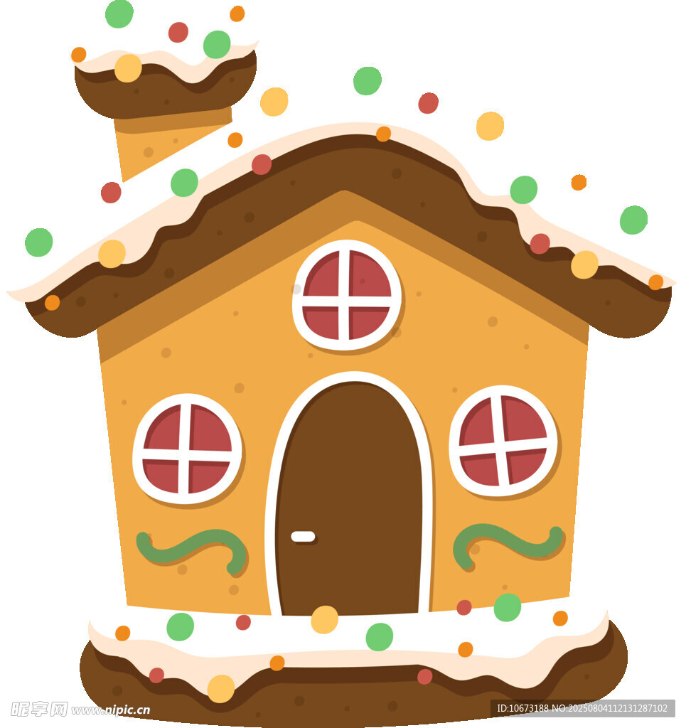 姜饼小屋甜蜜梦幻小建筑
