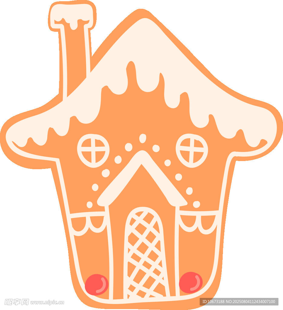 姜饼屋图案