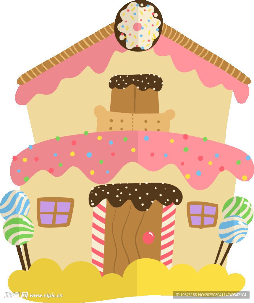 梦幻甜品主题小屋