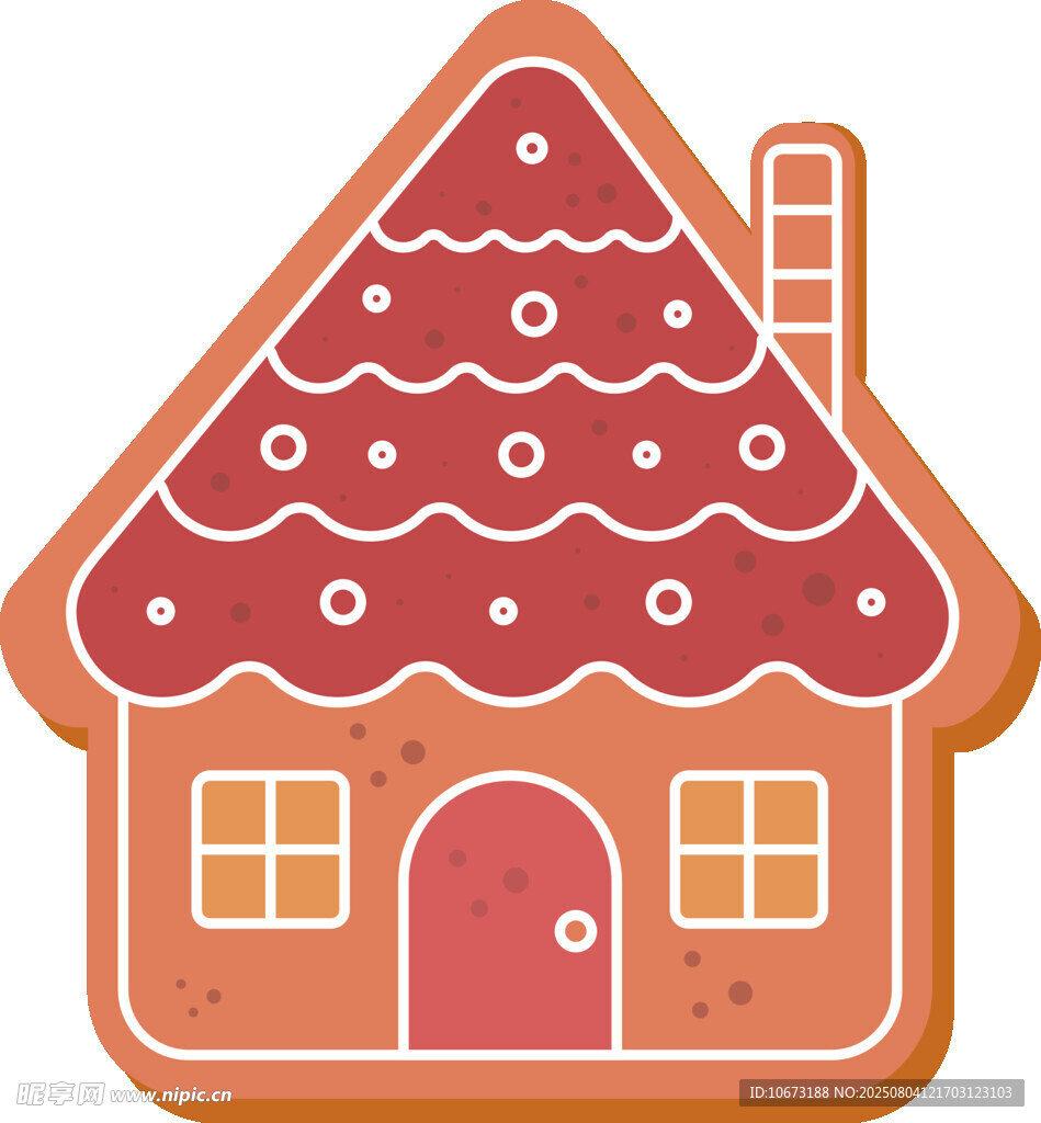 姜饼小屋图案