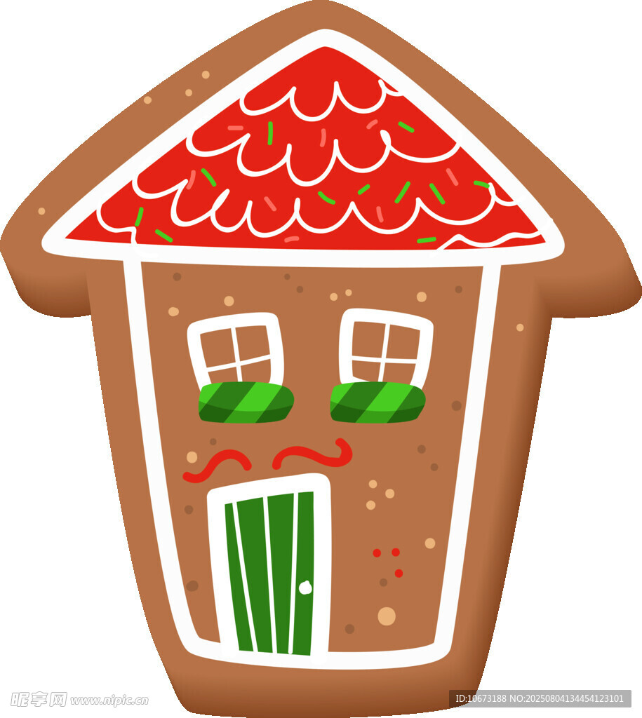 姜饼屋造型可爱