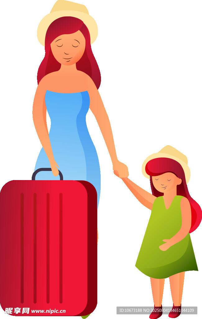 母女携手开启旅行之旅