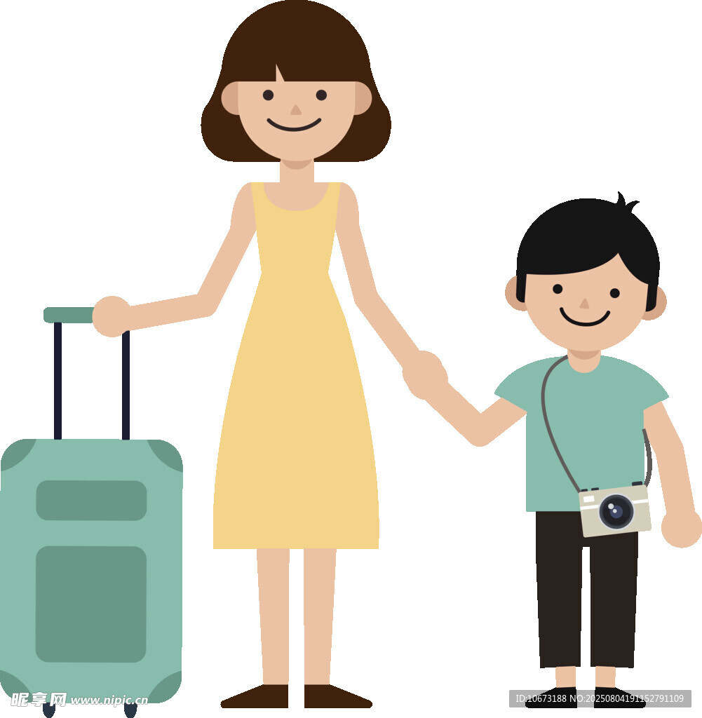母子旅行开启温馨旅程