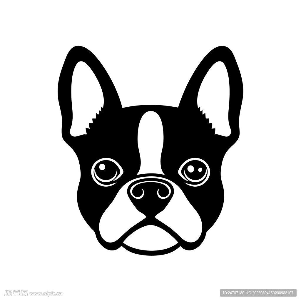 斗牛犬头像