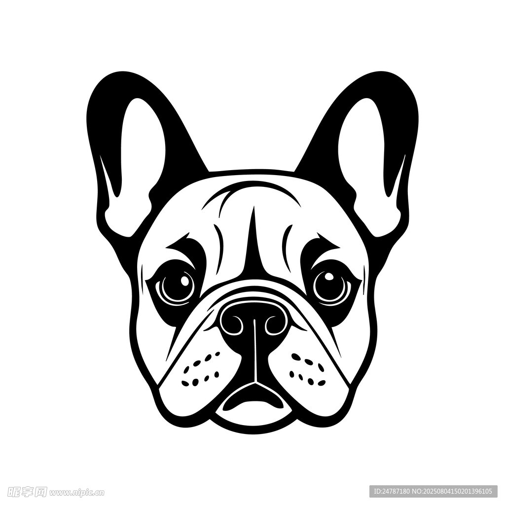 斗牛犬头像