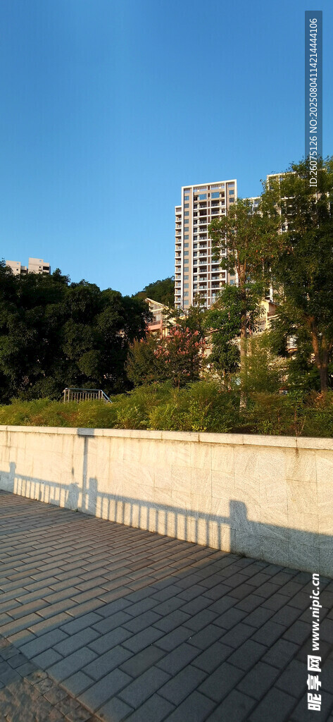 城市中开阔的户外休闲场地