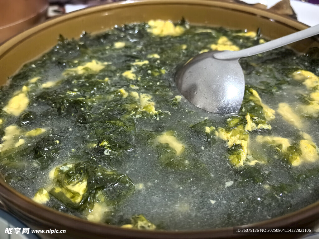 鲜香紫菜蛋花汤