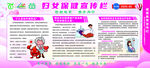 妇科教育宣传栏