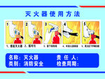 灭火器使用方法