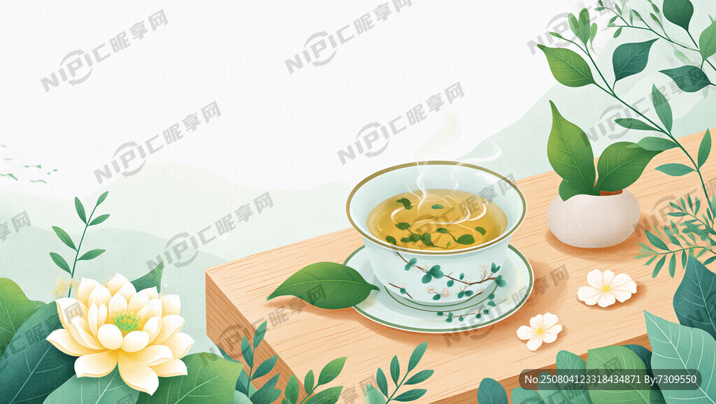 廉韵润心伴茶香 清风拂家绽芳华