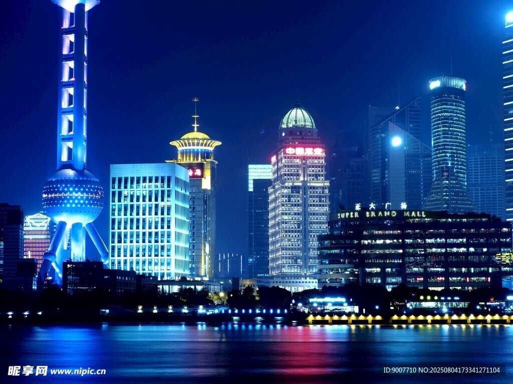 上海外滩璀璨夜景