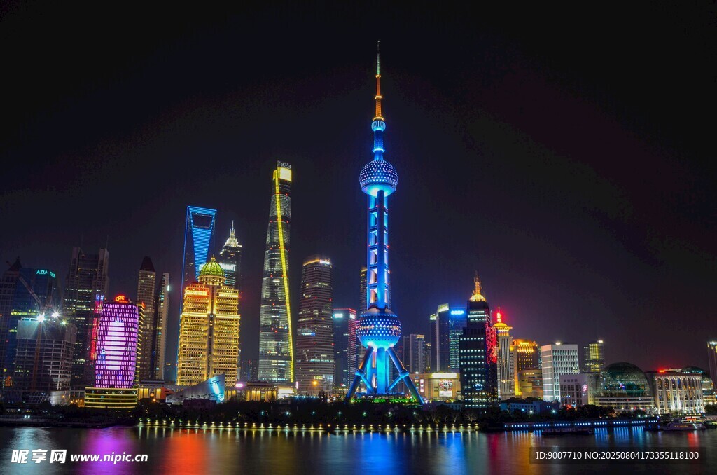 上海外滩璀璨夜景